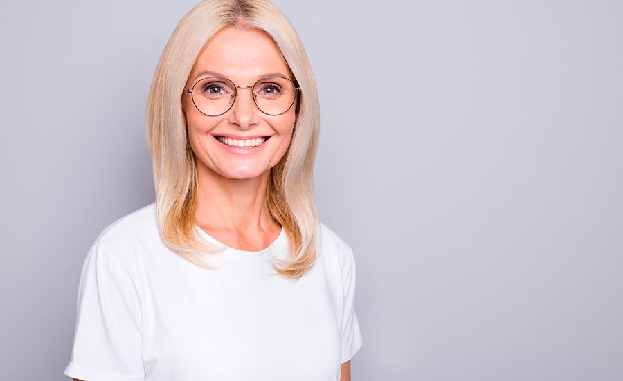 Abbildung einer Gleitsichtbrille